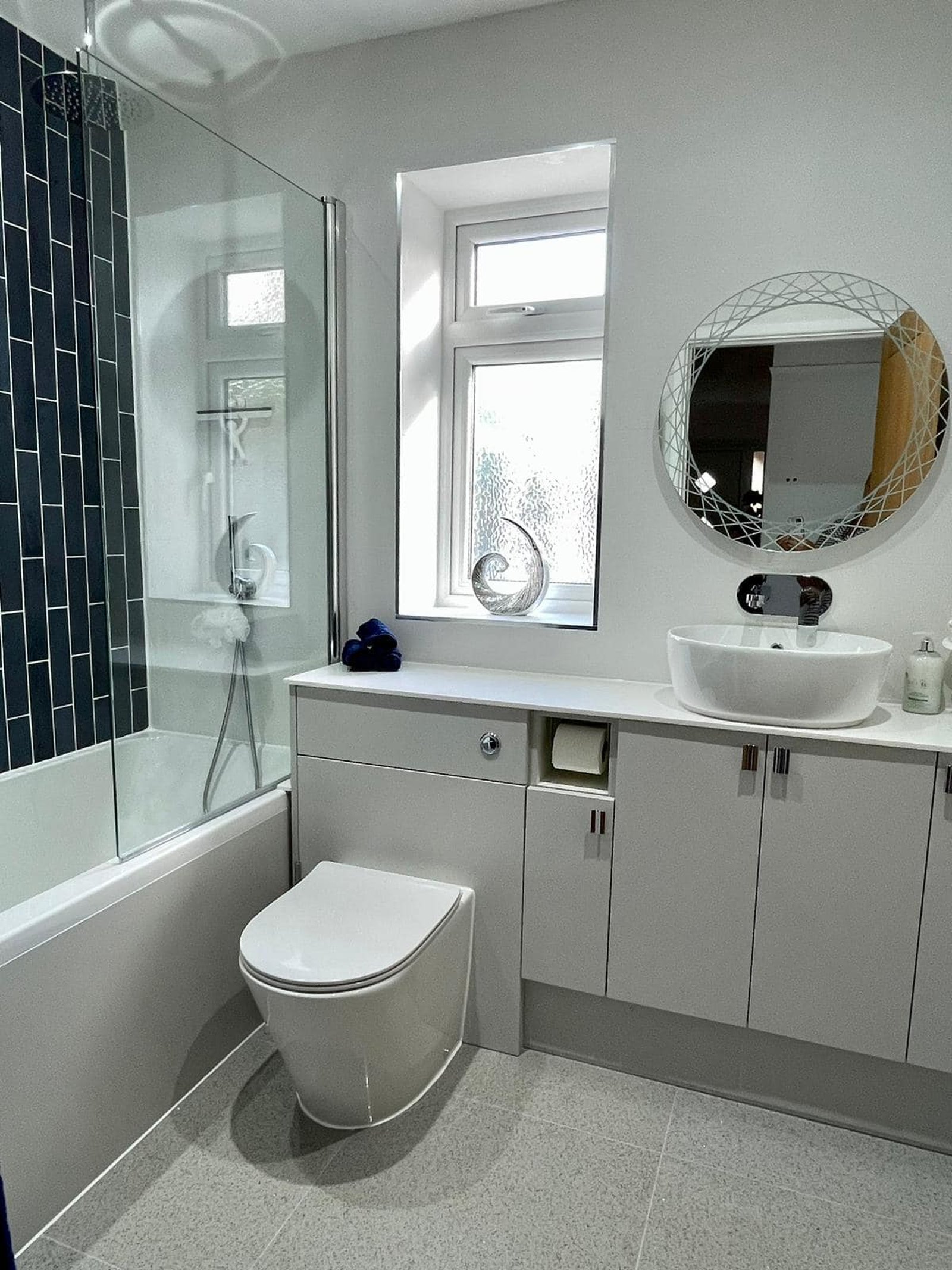 Bathroom refurbishment project in Purbrook