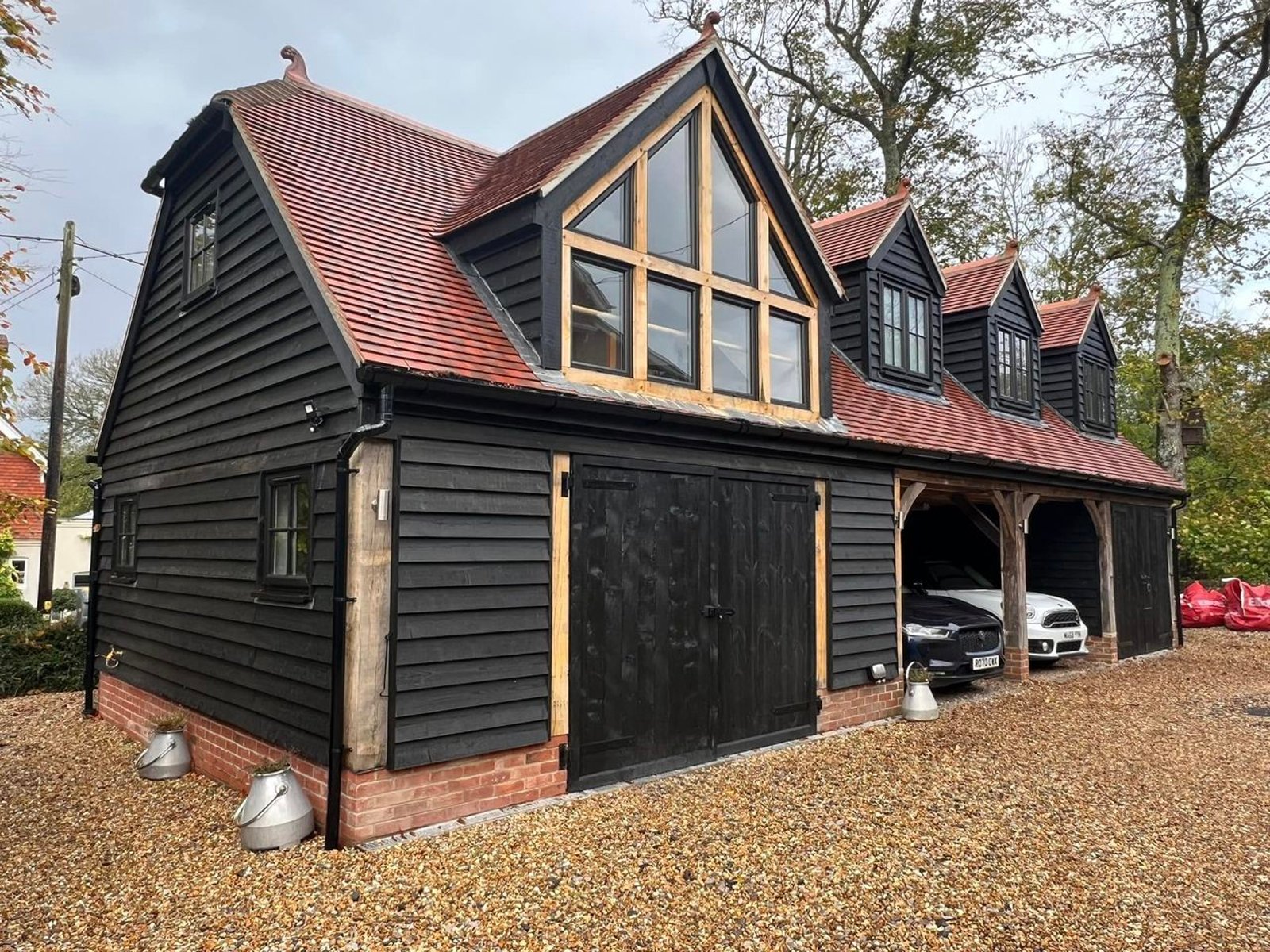 Mound Contractors garage conversion in Meonstoke